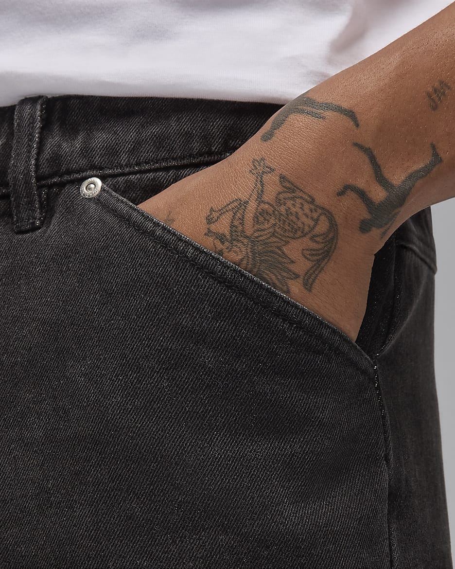 Jean nike shorts men clearance